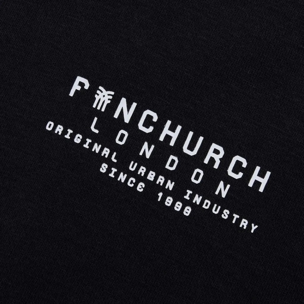 Hoodies*Fenchurch Hazard Hoody in Black