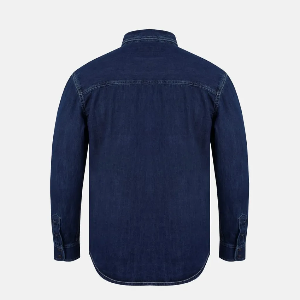 Shirts*Firetrap Denim Shirt in Blue