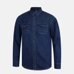 Shirts*Firetrap Denim Shirt in Blue