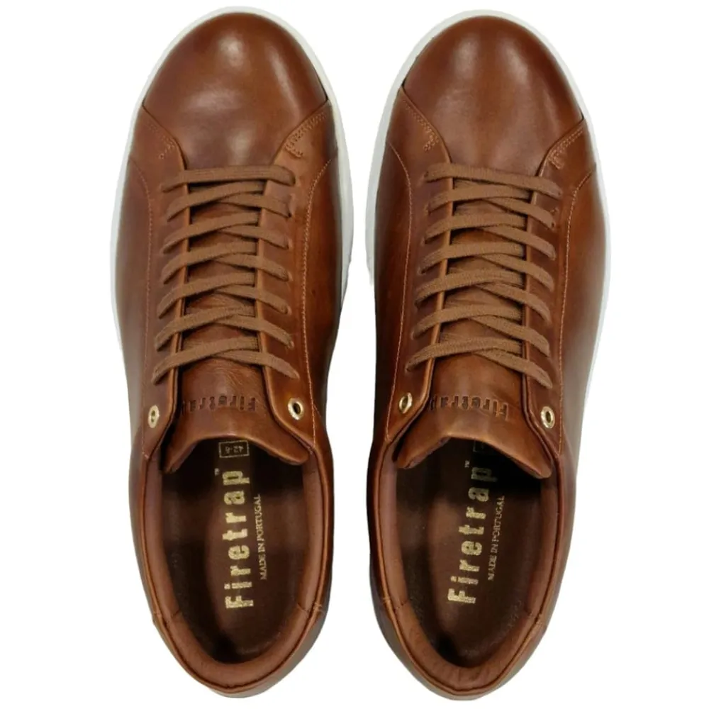 Trainers*Firetrap Franck Low Top Sneakers in Brown