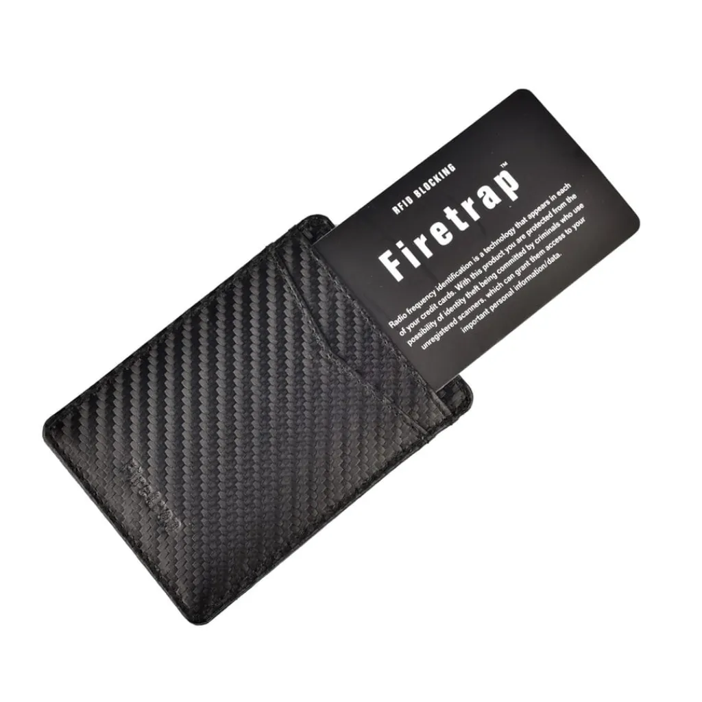 Wallets*Firetrap Holder in Black