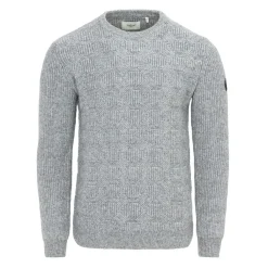 Knitwear*Firetrap Long Sleeve Crew Neck Sweater in Grey