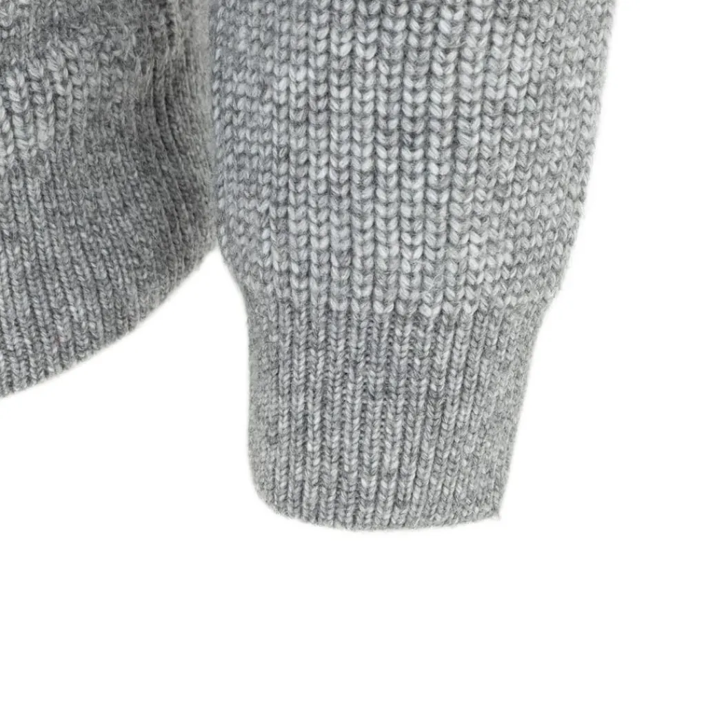 Knitwear*Firetrap Long Sleeve Crew Neck Sweater in Grey