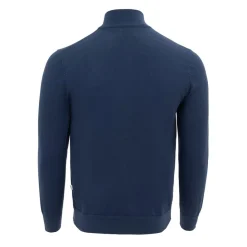 Knitwear*Firetrap Mens Jumper Polo in Blue