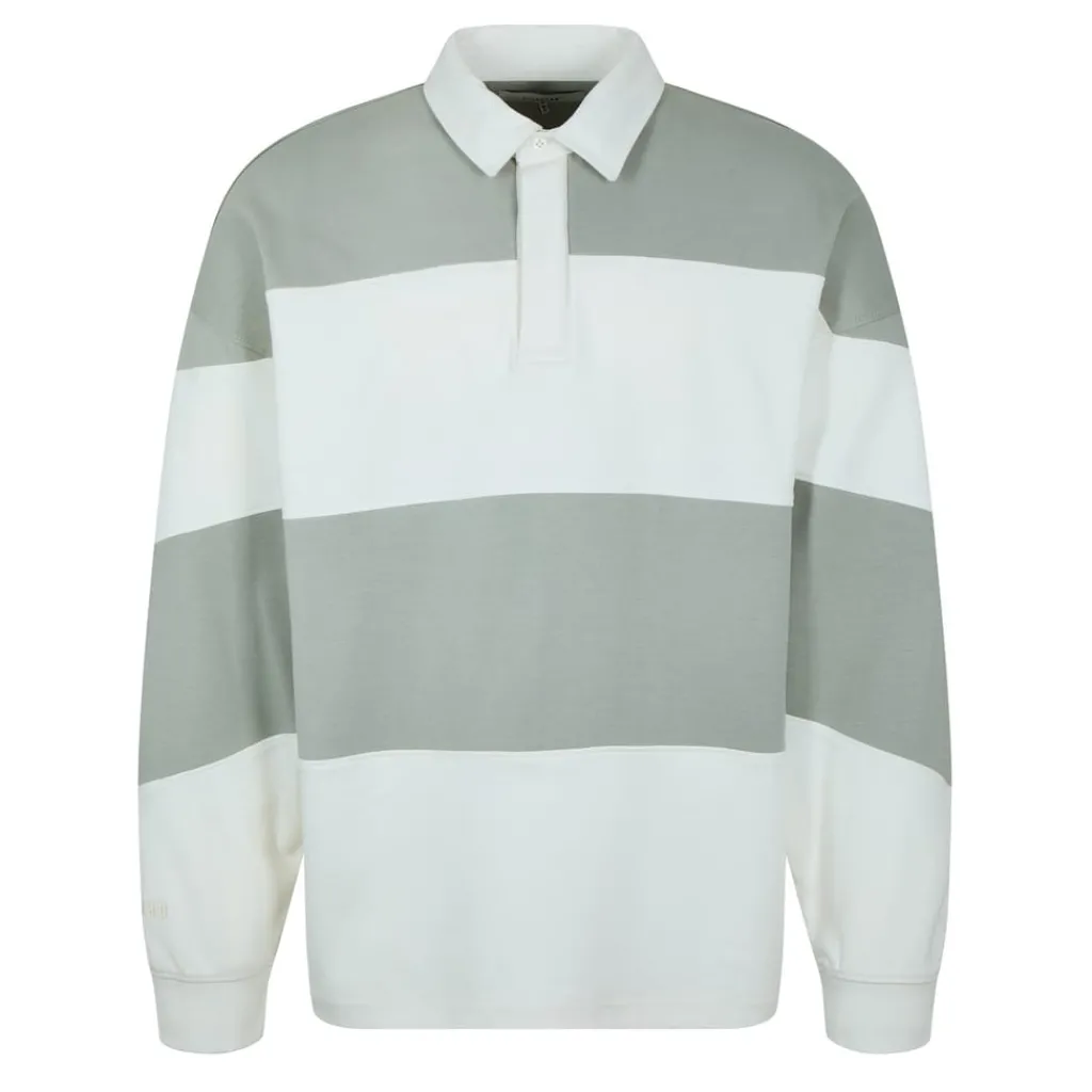 Polo Shirts*Firetrap Mens Rugby Polo in Grey