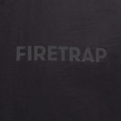 Tracksuits*Firetrap Mens Zip Tracksuit in Black