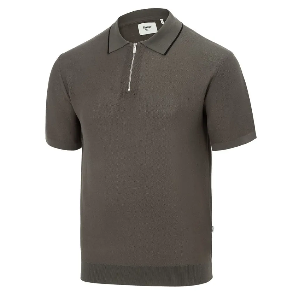 Knitwear*Firetrap Polo in Green