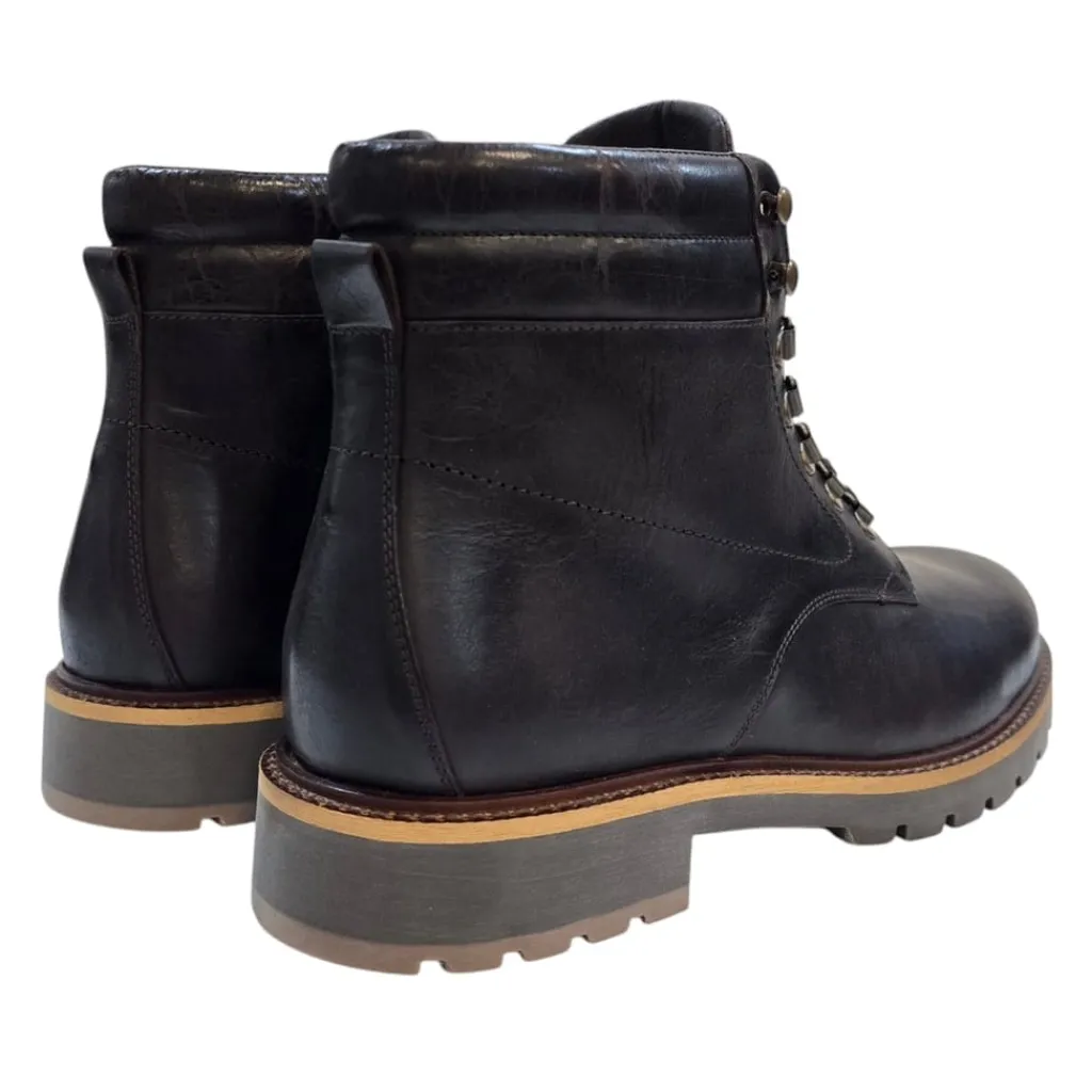 Boots*Firetrap Portal Sn61 Low Heel Hiking Boots in Brown