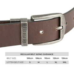 Belts*Firetrap Reversible Belt in Black