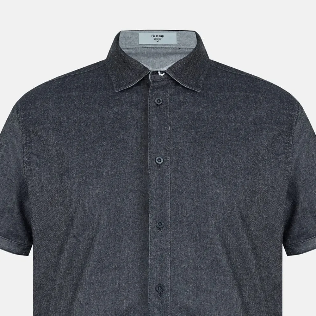 Shirts*Firetrap Ss Shirt in Grey