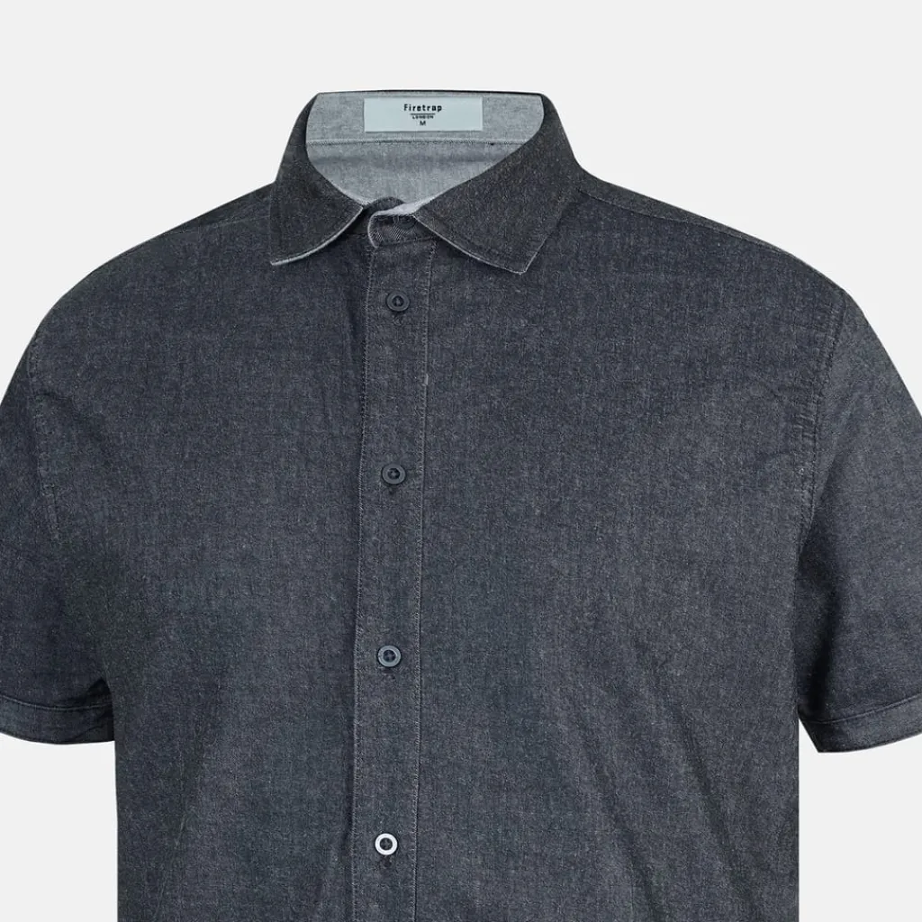 Shirts*Firetrap Ss Shirt in Grey