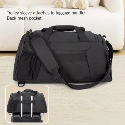 Bags*Firetrap Weekend Bag in Black