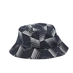 Caps-Hats*Fred Perry Chevron Stripe Bucket Hat in Black