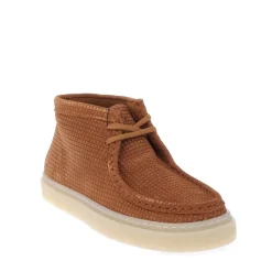 Boots*Fred Perry Dawson Mid Grid Suede Boots in Yellow