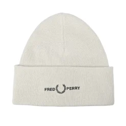 Caps-Hats*Fred Perry Graphic Beanie in Green