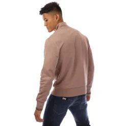 Sweatshirts*Fred Perry Half-Zip Sweatshirt in Pink