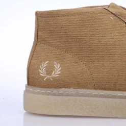 Boots*Fred Perry Hawley Corduroy Boots in Stone