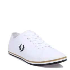 Footwear|Trainers*Fred Perry Kingston Twill Trainers in White