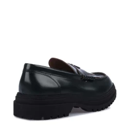 Shoes*Fred Perry Leather Loafers in Green