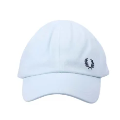 Caps-Hats*Fred Perry Pique Classic Cap in Light Blue