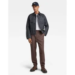 Coats And Jackets*G Star Flap Pocket Jacket in Blue