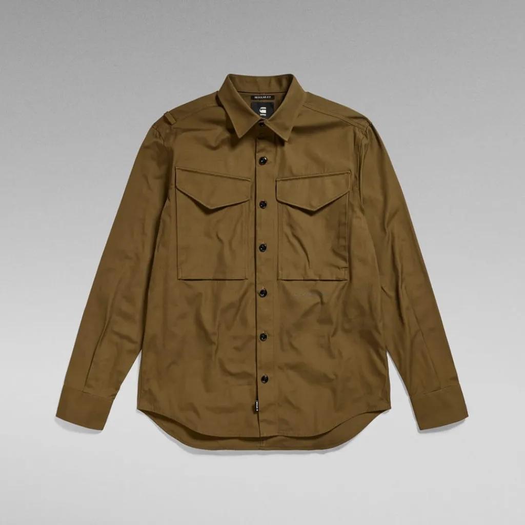 Shirts*G Star Regular Fit Cargo Shirt in Green
