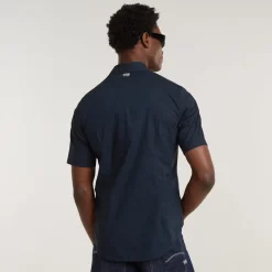 Shirts*G Star Short Sleeve Regular Fit Shirt in Blue