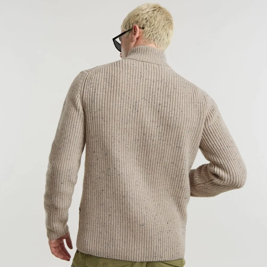 Knitwear*G Star Skipper Knit in Beige