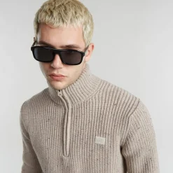 Knitwear*G Star Skipper Knit in Beige