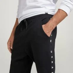Trousers*G Star Tape Jogger in Black