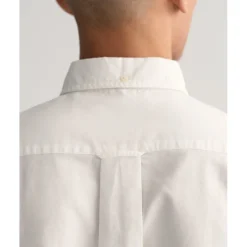 Shirts*Gant Fit Oxford Shirt in White