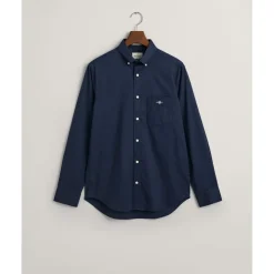 Shirts*Gant Fit Poplin Shirt in Blue