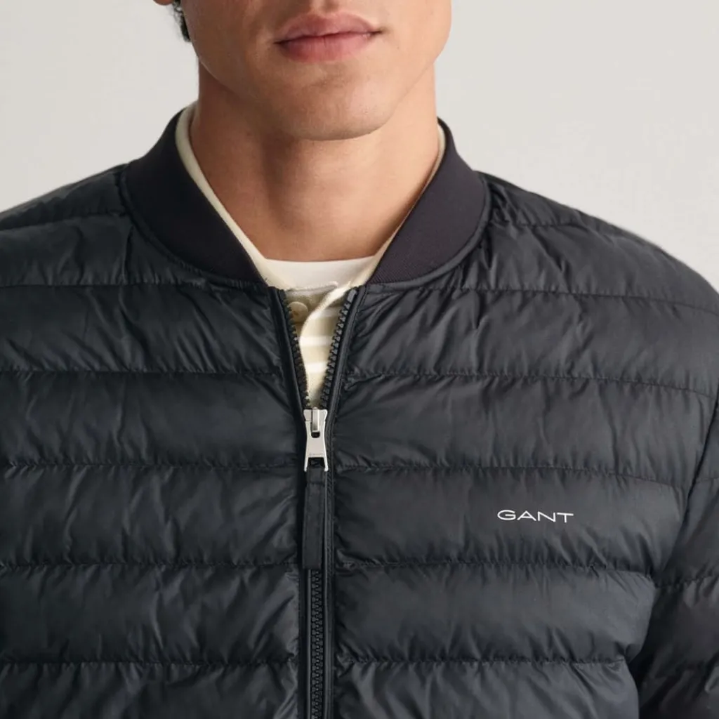 Coats And Jackets*Gant Light Padded Bomber Jacket in Black