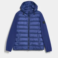 Coats And Jackets*Gant Mixed Soft Shell Jacket in Navy