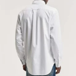 Shirts*Gant Regular Fit Poplin Archive Shield Shirt in White