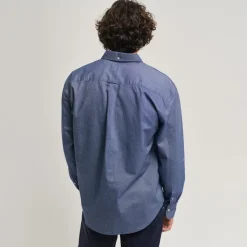 Shirts*Gant Relaxed Fit Oxford Shirt in Blue