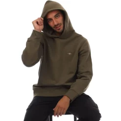 Hoodies|Sweatshirts*Gant Shield Logo Hoodie in Green