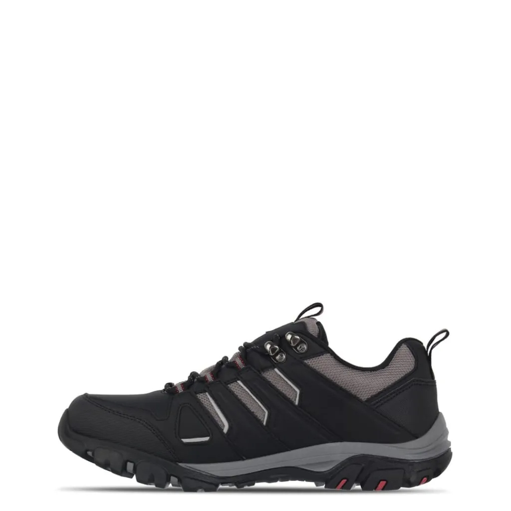 Shoes*Gelert Dusk Hiking Boots Flat Heel in Black