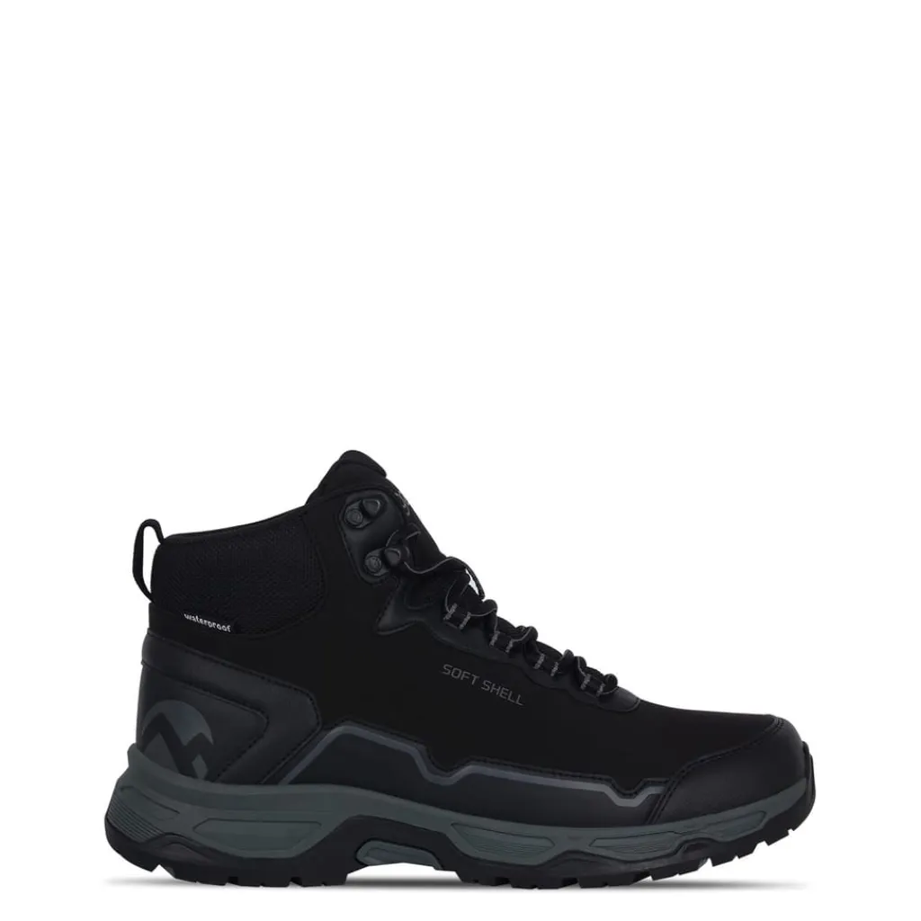 Outdoor Footwear|Boots*Gelert Mens Softshell Mid Walking Boots in Black