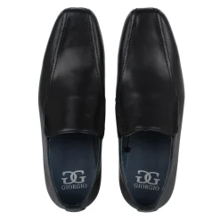 Shoes*Giorgio Mens Bourne Slip On Shoes in Black