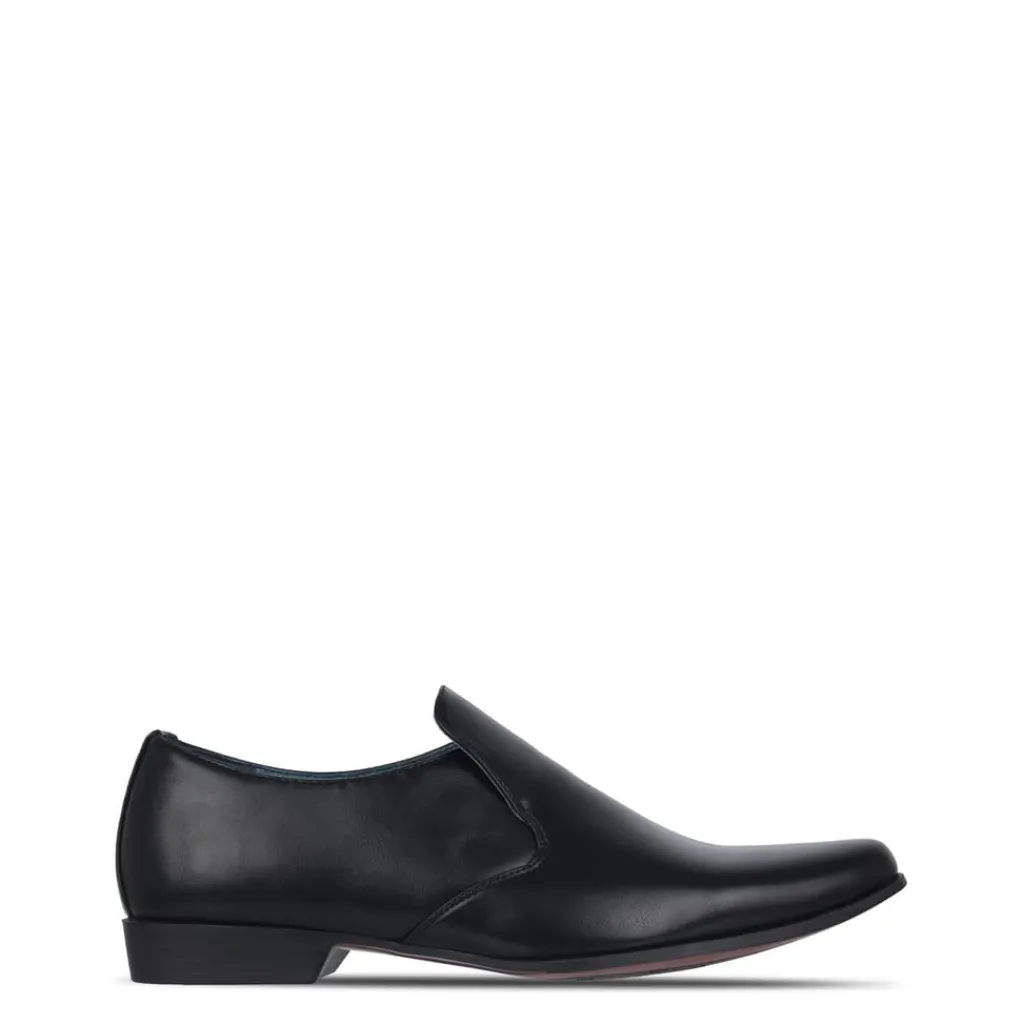 Shoes*Giorgio Mens Langley Slip On Shoes in Black