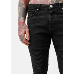Jeans*Good For Nothing Biker Jean Black in Black