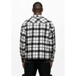 Shirts*Good For Nothing Check Flannel Shirt Red in Red