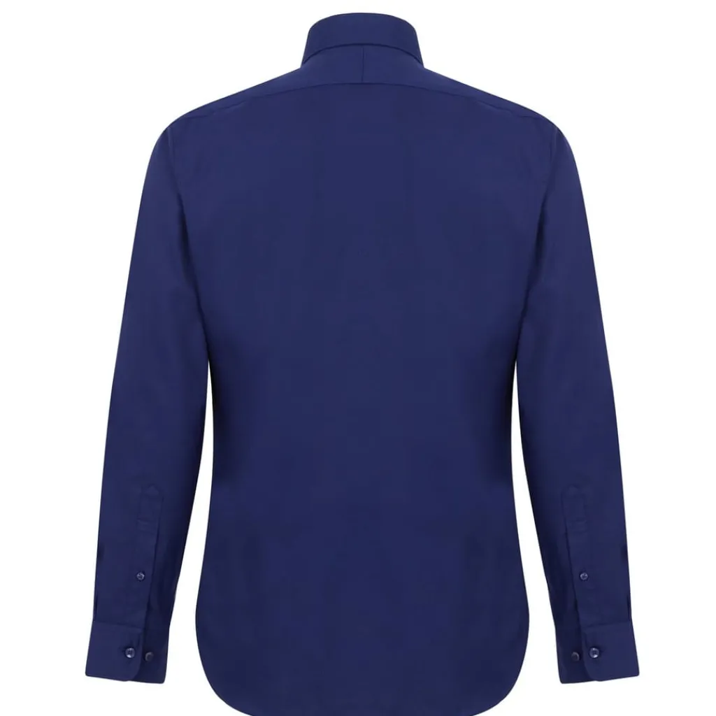Shirts*Haines and Bonner Oxford Shirt in Blue