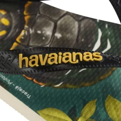 Beach Shoes*Havaianas Ipe Print in Beige