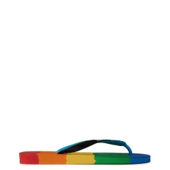 Beach Shoes*Havaianas Top Logomania Multicolor Gradi in Blue