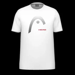 Fitness And Gym Tops*Head Regular Fit Crew Neck T-Shirt in White