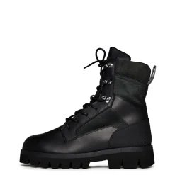 Boots*Heron Preston Lace Up Combat Boots in Black