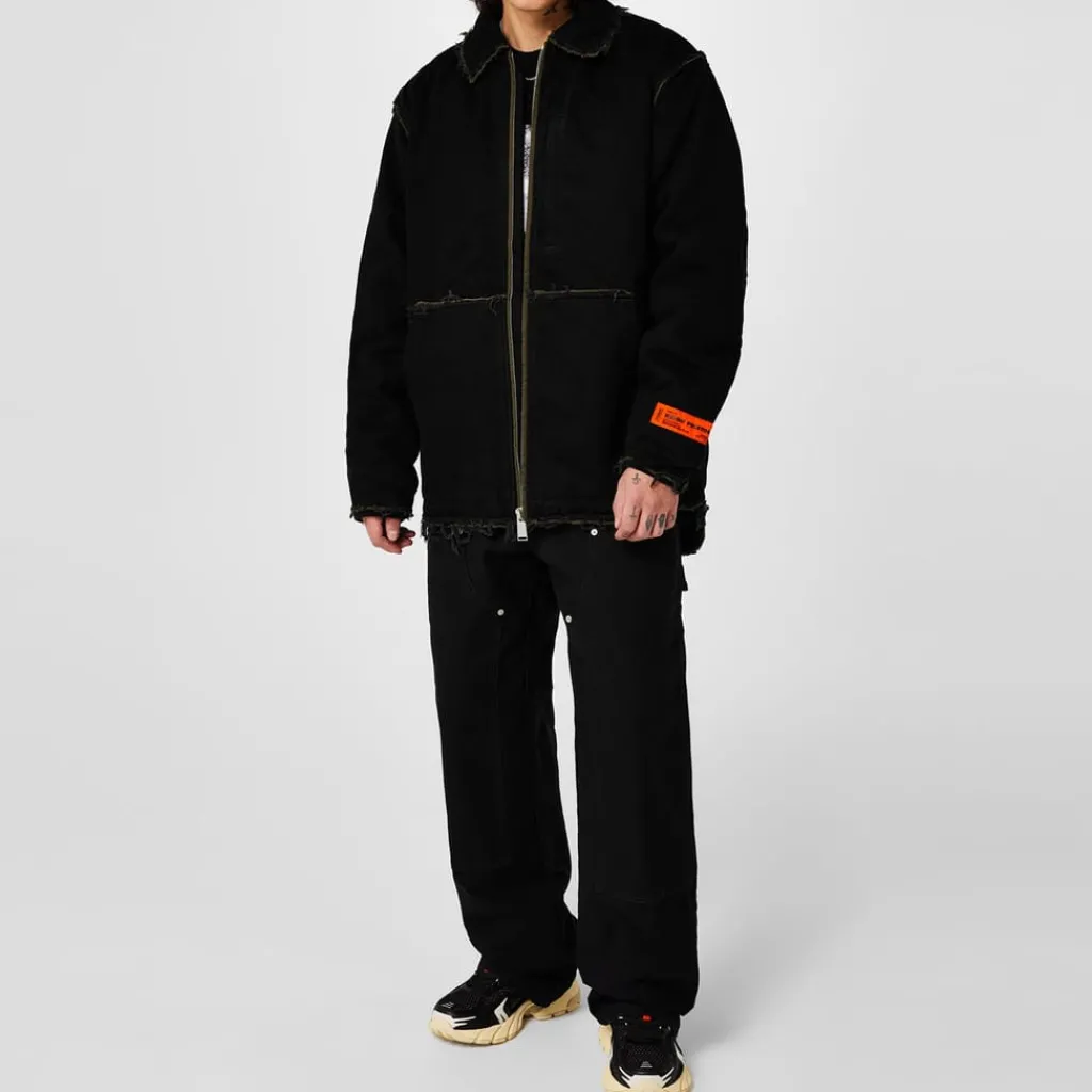 Jeans*Heron Preston Vintage Carpenter Jeans in Black