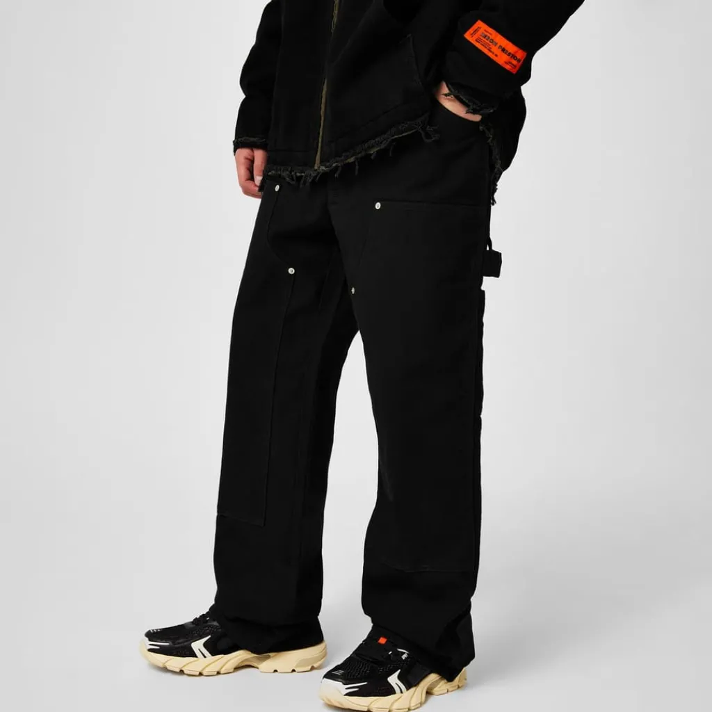 Jeans*Heron Preston Vintage Carpenter Jeans in Black